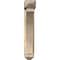 Ekena Millwork Thorton Arts and Crafts Rough Sawn Bracket w/ Offset Brace, Douglas Fir, 6"W x 22"D x 34"H BKT0604X22X34THR03RDF - alternate 3